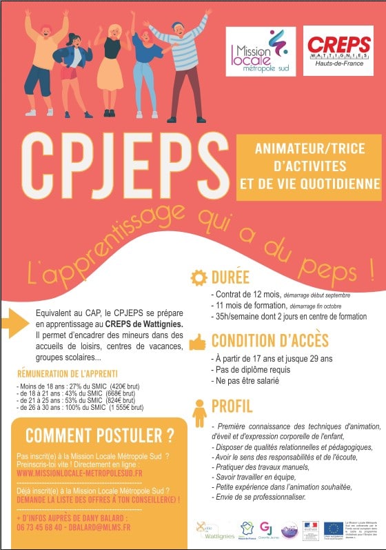 Formation CPJEPS